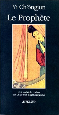 LE PROPHETE, de Yi ch'ongjun | portada del libro