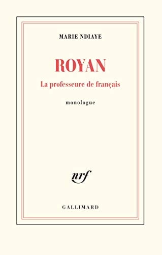 ROYAN, de Marie NDiaye | portada del libro