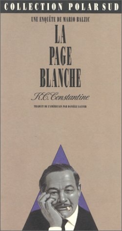 LA PAGE BLANCHE, de K. C. Constantine | portada del libro