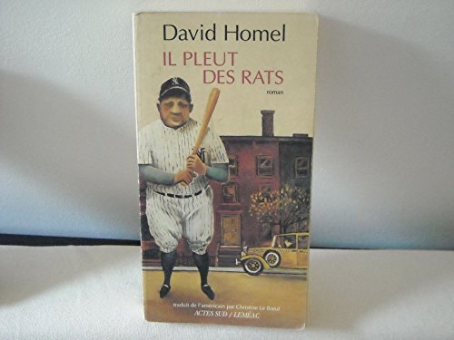 IL PLEUT DES RATS, de David Homel | portada del libro
