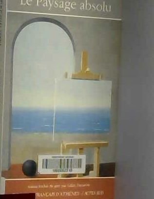 LE PAYSAGE ABSOLU, de Takēs Theodōropoulos | portada del libro