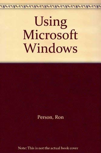 USING MICROSOFT WINDOWS 3, de QUE | portada del libro