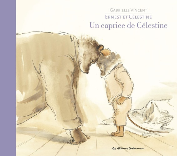 ERNEST ET CELESTINE -UN CAPRICE DE CELESTINE DOS TOILE, de Gabrielle Vincent | portada del libro