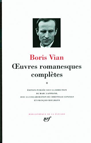 OEUVRES ROMANESQUES COMPLETES T2, de Boris Vian | portada del libro