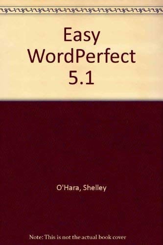 EASY WORDPERFECT, de OHARA | portada del libro