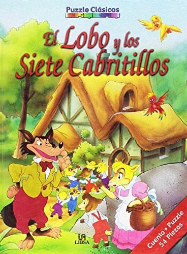 LIBSA PUZZLE CL LOBO Y 7 CABRITILLOS, de Varios autores | portada del libro