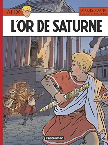 ALIX -35- L'OR DE SATURNE, de Jacques Martin | portada del libro