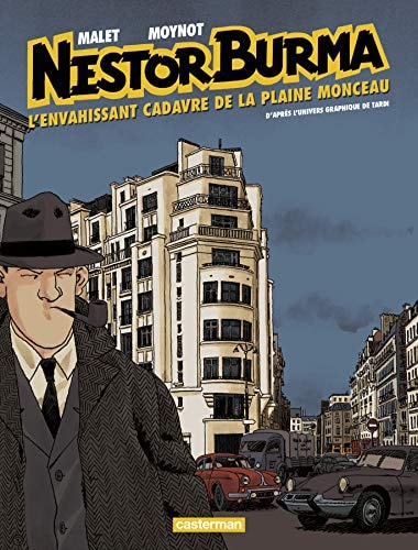 NESTOR BURMA -7- L'ENVAHISSANT CADAVRE DE LA PLACE MONCEAU N, de Moynot | portada del libro