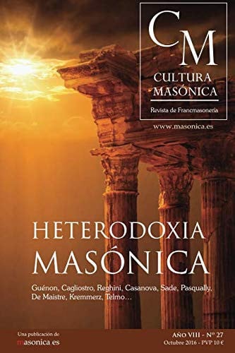 CULTURA MASONICA Nº 27 | portada del libro