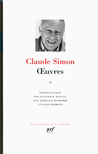 OEUVRES T2, de Claude Simon | portada del libro