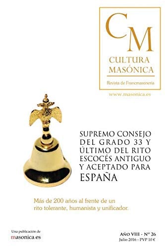 CULTURA MASONICA Nº 26 | portada del libro