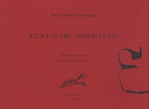 'UN L'AUTRE : ESPERLUETTE, de Michèle Métail | portada del libro