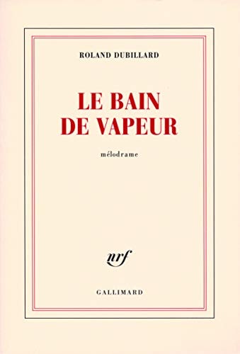 BAIN DE VAPEUR, de Dubillard | portada del libro