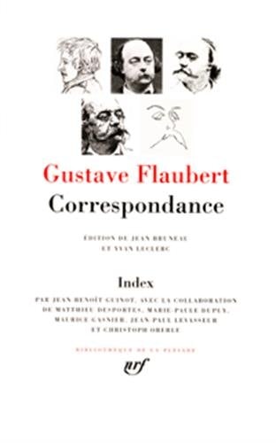 CORRESPONDANCE INDEX, de Gustave Flaubert | portada del libro