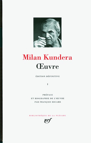 OEUVRE T1, de Milan Kundera | portada del libro