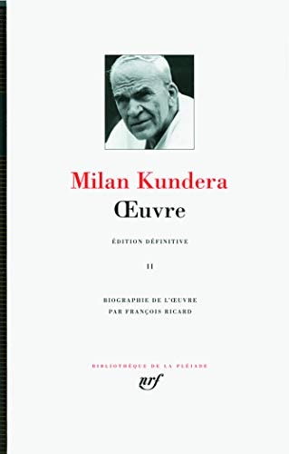 OEUVRE T2, de Milan Kundera | portada del libro