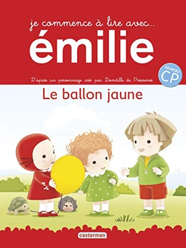 EMILIE, JE COMMENCE A LIRE -1- LE BALLON JAUNE, de Domitille de Pressensé | portada del libro