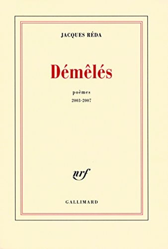 DEMELES, de Réda | portada del libro
