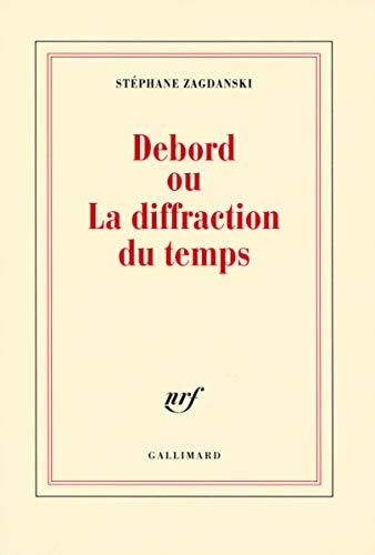 DEBORD OU LA DIFFRA TEM, de Zagdanski | portada del libro