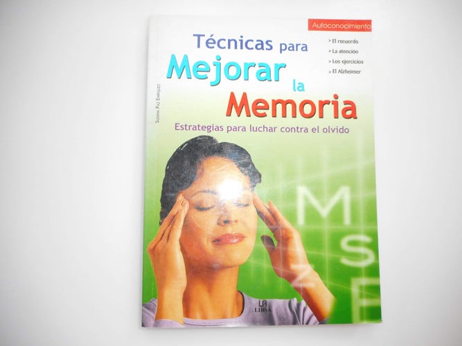 Técnicas para mejorar la memoria, de PAZ ENRIQUE SUSANA | portada del libro
