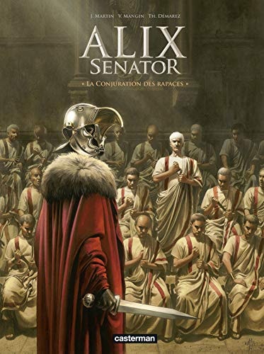 ALIX SENATOR -3- LA CONJURATION DES RAPACES, de Valérie Mangin | portada del libro