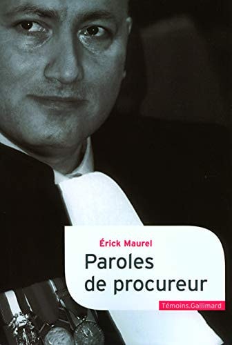 PAROLES DE PROCUREUR, de Erick Maurel | portada del libro