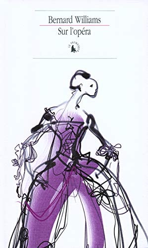 SUR L'OPERA, de Bernard Arthur Owen Williams | portada del libro