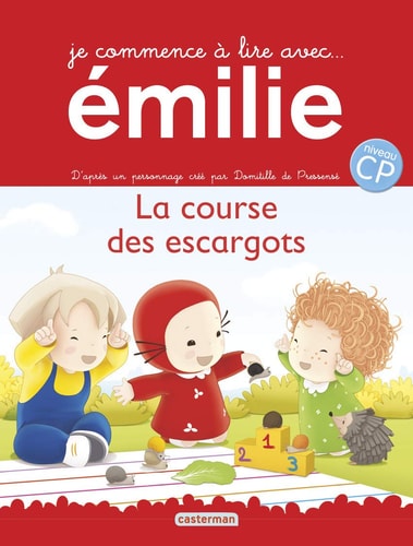 EMILIE, JE COMMENCE A LIRE -8- LA COURSE DES ESCARGOTS, de Pressensé | portada del libro