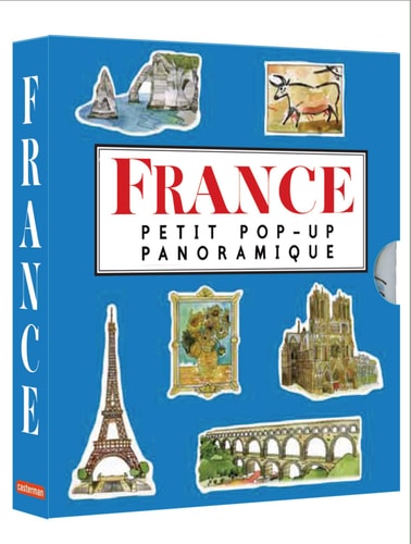 Petii pop-up panoramique La France, de Trisha Krauss | portada del libro