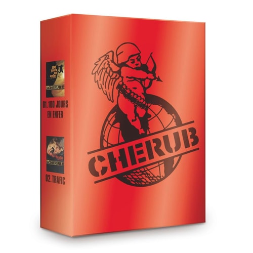 COFFRET CHERUB 2V 100 JOURS EN ENFER ET TRAFIC, de Robert Muchamore | portada del libro
