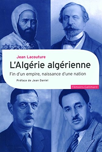 ALGERIE ALGERIENNE, de Lacouture | portada del libro