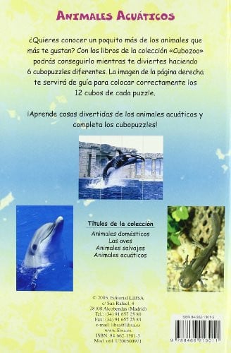 Animales acuáticos, de LIBSA | portada del libro