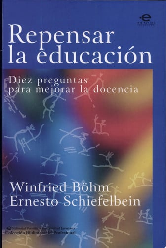 REPENSAR LA EDUCACION, de BOHM | portada del libro