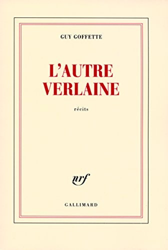 L'AUTRE VERLAINE, de Goffette | portada del libro