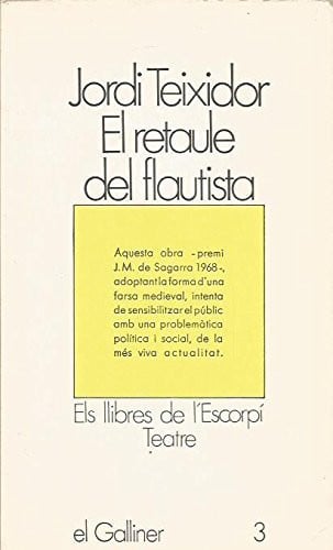 El retaule del flautista, de TEIXIDOR MARTINEZ | portada del libro