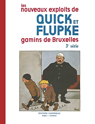 QUICK ET FLUPKE T3 GAMINS DE BRUXELLES FAC SIMILE (N&B), de Hergé | portada del libro