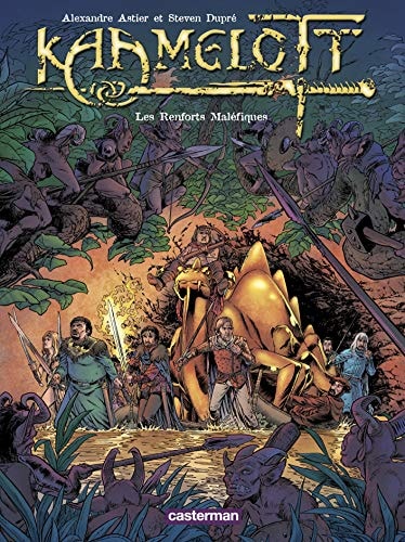 KAAMELOTT -9- LES RENFORTS MALEFIQUES, de ALEXANDRE ASTIER | portada del libro