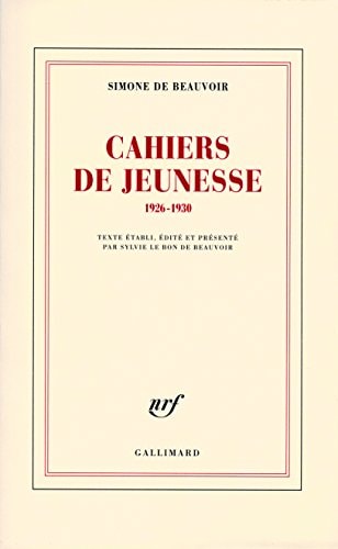 CAHIERS DE JEUNESSE, de Simone de Beauvoir | portada del libro