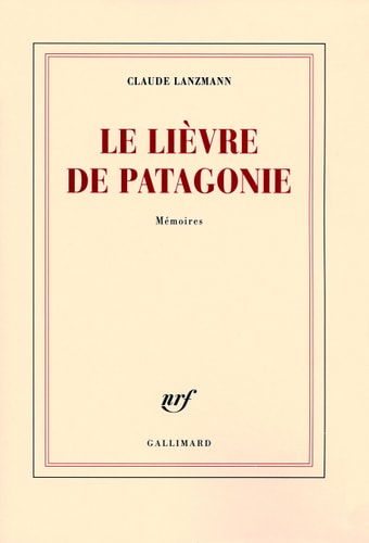 LE LIEVRE DE PATAGONIE, de Lanzmann | portada del libro