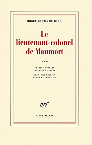 MAUMORT, de Martin du Gard | portada del libro