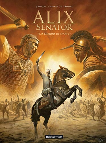 ALIX SENATOR, TOME 4 : LES DEMONS DE SPARTE, de Valérie Mangin | portada del libro
