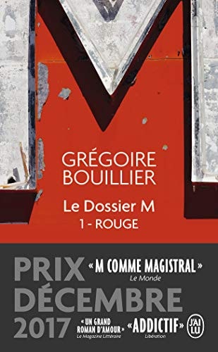 LE DOSSIER M. VOL. 1, de Grégoire Bouillier | portada del libro