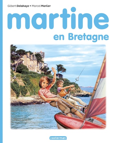 Martine en Bretagne, de Gilbert Delahaye | portada del libro