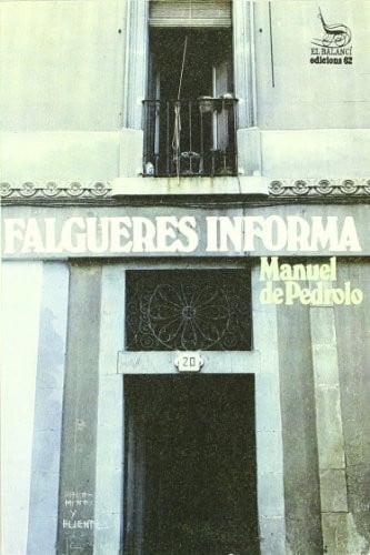 Falgueres informa, de Pedrolo | portada del libro