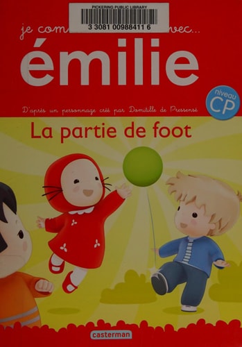EMILIE, JE COMMENCE A LIRE -11- LA PARTIE DE FOOT, de Pressensé | portada del libro