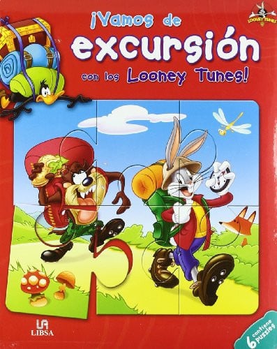 ¡Vamos de excursión con los Looney Tunes!, de AA.VV. | portada del libro