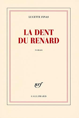 LA DENT DU RENARD, de Finas | portada del libro