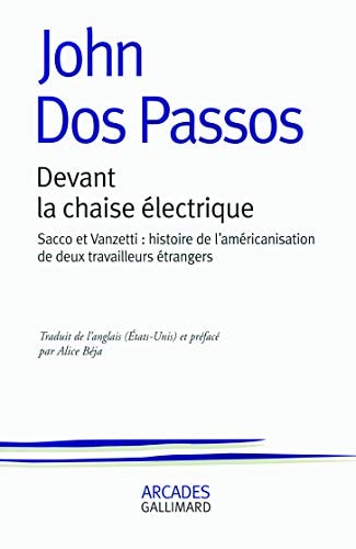 DEVANT LA CHAISE ELECTRIQUE, de John Dos Passos | portada del libro