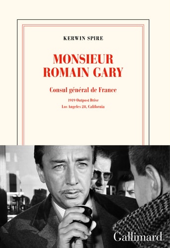 MONSIEUR ROMAIN GARY, de Kerwin Spire | portada del libro