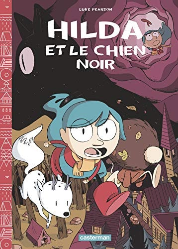 HILDA T4 HILDA ET LE CHIEN NOIR, de Luke Pearson | portada del libro